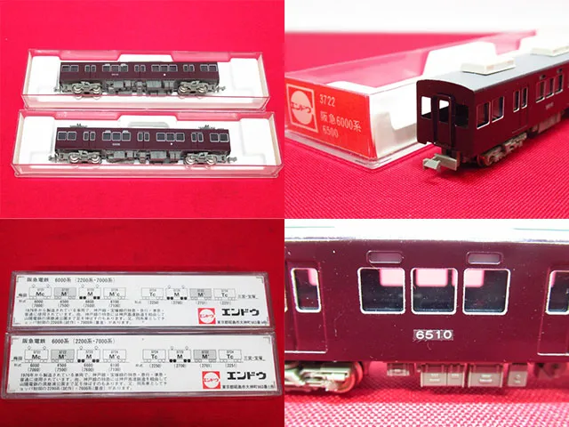商品・付属品を並べた写真