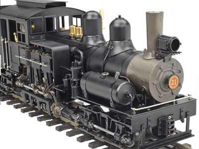 アスターホビー CLASS B Shay 日本製 7号 シェイ式蒸気機関車