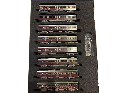HQ013 阪急1000系 ミッフィー号 宝塚線 8両編成セット 阪急電車オリジナルグッズ 鉄道模型(njc)