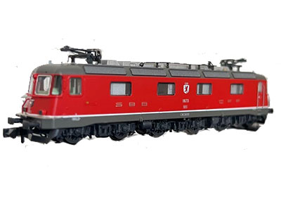 Fleischmann 734194 電気機関車 Re 6/6 11673、SBB、V時代．DCC サウンド