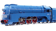 HOゲージ HO-002 中国鉄道 パシナ型蒸気機関車（満鉄あじあ号）SL7 751 オリジナル博物館所蔵品