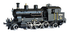 HOゲージ スイスモデル MThB Ec 3/5 No.3 蒸気機関車 博物館版
