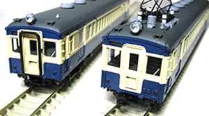 フクシマ模型 HOゲージ 国鉄旧型電車 飯田線 クモハ43 クハ47 2両セット
