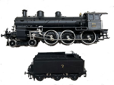 SBB A3/5 No.604 蒸気機関車 外国車両