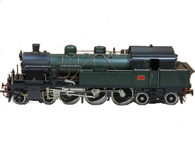 Gゲージ SNCF フランス国鉄 232TC EST ライブスチーム 組立品 蒸気機関車