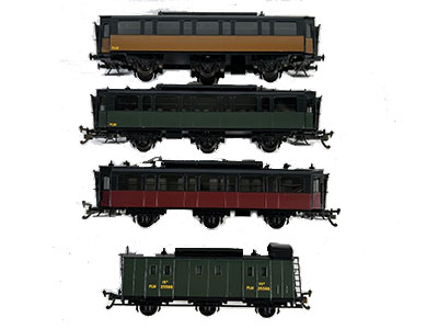 Voitures P.L.M 1910 1914 外国車両 鉄道模型(nac)