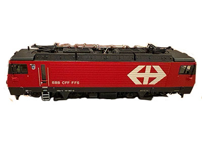 HOmゲージ SBB HGe 4/4 II Modelleisenbahn ブラス製