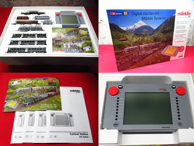 商品・付属品を並べた写真
