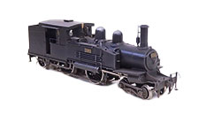 蒸気機関車 羽鶴の1080 型式