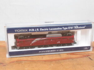 TOMIX トミックス 9126 JR EF 81形電気機関車 鉄道模型 Nゲージ