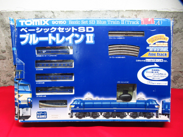 TOMIX トミックス 90150 ベーシックセットSD ブルートレインII Nゲージ 鉄道模型 レールパターンA