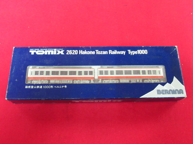 TOMIX トミックス 2620 箱根登山鉄道 1000形 ベルニナ号 Nゲージ 鉄道模型