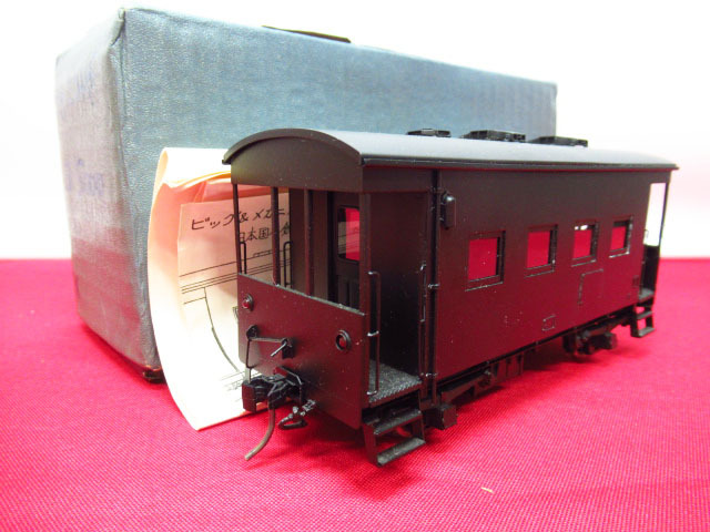 こみや ヨ5000 車掌車 日本国有鉄道 OJゲージ 鉄道模型 現状品