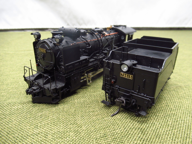 Tenshodo 天賞堂 9600形 79615 HOゲージ 真鍮製 鉄道模型 動作不可 ジャンク品