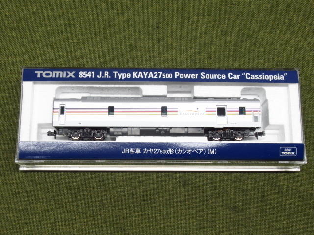 動作未確認 現状品 TOMIX トミックス 8541 JR カヤ27-500形（カシオペア）（M）鉄道模型 Nゲージ